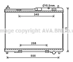 Ford B-MAX Jäähdyttimen lauhdutin 1772874