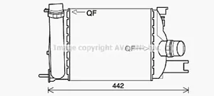 Renault Captur Chłodnica powietrza doładowującego / Intercooler 144965154R