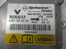 Renault Twingo II Module de contrôle airbag 8201030303