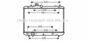 Suzuki Swift Radiateur de refroidissement 1770062J00