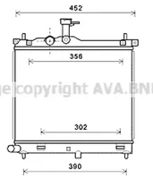 Hyundai i10 Radiateur de refroidissement 