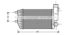 Citroen Jumper Refroidisseur intermédiaire 384G8