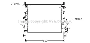 Renault Twingo I Jäähdyttimen lauhdutin 7701036152