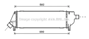 Nissan Micra Radiatore intercooler 14461AY600