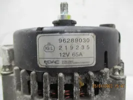 Chevrolet Matiz Generator/alternator 96289030