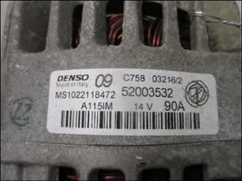 Fiat Punto (199) Alternator 52003532