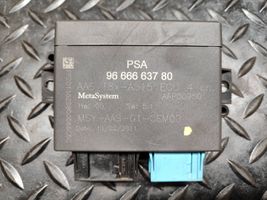 Peugeot 5008 Unité de commande, module PDC aide au stationnement 9666663780