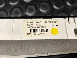 Opel Astra H Panel klimatyzacji 13122974