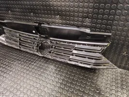 Volkswagen PASSAT B8 Grille calandre supérieure de pare-chocs avant 3G0853653D