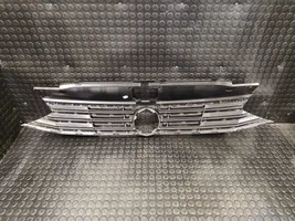 Volkswagen PASSAT B8 Grille calandre supérieure de pare-chocs avant 3G0853653D