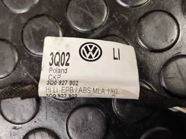 Volkswagen PASSAT B8 Cablaggio del sensore posteriore ABS 3Q0927902