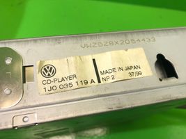 Volkswagen Golf IV Navigaatioyksikkö CD/DVD-soitin 1J0035119A