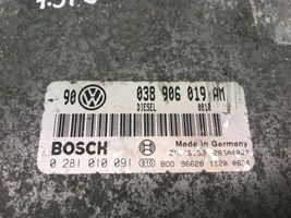 Volkswagen Bora Engine control unit/module 038906019AM