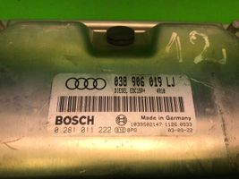 Audi A4 S4 B5 8D Komputer / Sterownik ECU silnika 038906019LJ