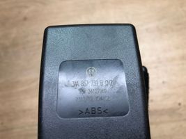 Volkswagen PASSAT B7 Middle seatbelt buckle (rear) 3AA857739B