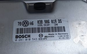 Volkswagen PASSAT B5.5 Centralina/modulo motore ECU 038906019DS