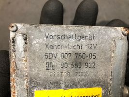 Opel Zafira A Module de ballast de phare Xenon 5DV00776005