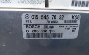Mercedes-Benz S W220 Commutateur contrôle de traction (ASR) 0155457632