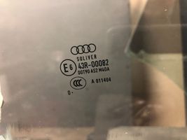 Audi A5 8T 8F Vitre de fenêtre porte arrière 43R00082