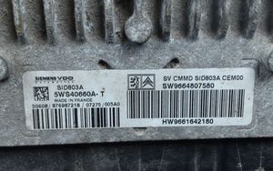 Peugeot 407 Komputer / Sterownik ECU silnika SW9664807580