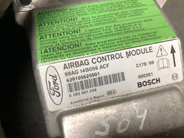 Ford Focus Oro pagalvių valdymo blokas 98AG14B056ACF