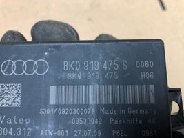 Audi A5 8T 8F Unité de commande, module PDC aide au stationnement 8K0919475S