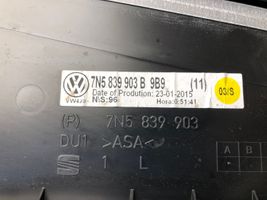 Volkswagen Sharan Moulures des vitres de la porte arrière 7N5839903B9B9