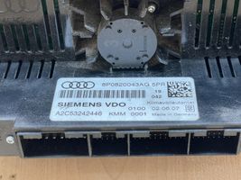 Audi A3 S3 A3 Sportback 8P Oro kondicionieriaus/ klimato/ pečiuko valdymo blokas (salone) A2C53242446