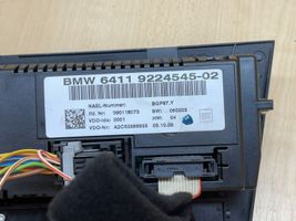 BMW 3 E90 E91 Panel klimatyzacji 6411922454402