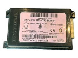 Honda Civic IX Module unité de contrôle Bluetooth 39770TFOE020M1