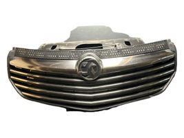 Opel Vivaro Front bumper upper radiator grill 23041900