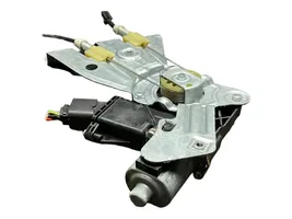 Opel Meriva B Front door window regulator with motor 13354547