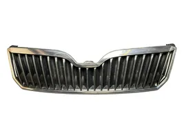 Skoda Superb B6 (3T) Maskownica / Grill / Atrapa górna chłodnicy 3T0853668B