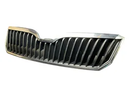 Skoda Superb B6 (3T) Maskownica / Grill / Atrapa górna chłodnicy 3T0853668B