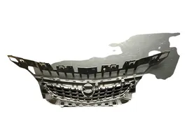 Opel Astra J Front bumper upper radiator grill 13266577