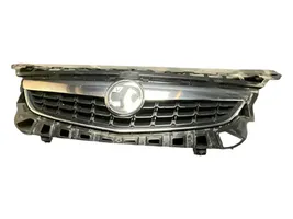 Opel Astra J Front bumper upper radiator grill 13266577