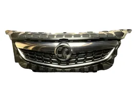 Opel Astra J Front bumper upper radiator grill 13266577