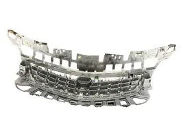 Opel Astra J Front bumper upper radiator grill 13266577