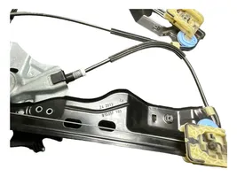 Opel Astra J Front door window regulator with motor 966431103