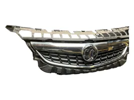 Opel Astra J Front bumper upper radiator grill 13266577