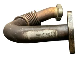 Volkswagen PASSAT B7 Turbo air intake inlet pipe/hose 03P131521B