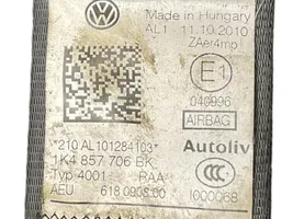 Volkswagen Golf V Etuistuimen turvavyö 1K4857706