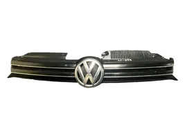 Volkswagen Golf VI Grille calandre supérieure de pare-chocs avant 1K9853651