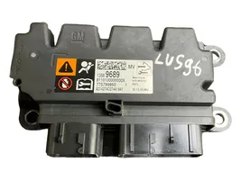 Opel Zafira C Airbag control unit/module 13589689