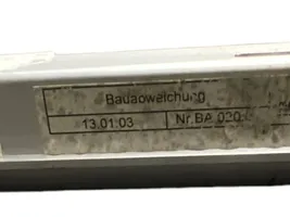 BMW 7 E65 E66 Meccanismo di sollevamento del finestrino posteriore senza motorino 5116701309812