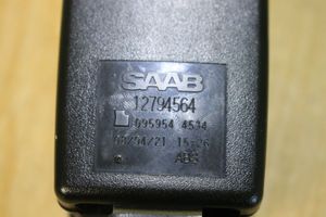 Saab 9-3 Ver2 Klamra tylnego pasa bezpieczeństwa 12794564