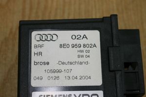 Audi A4 S4 B6 8E 8H Unité de commande module de porte 8E2959802A