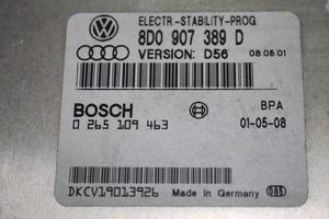 Audi A4 S4 B5 8D Aktiivijousituksen ohjainlaite (ESP) 8D0907389D