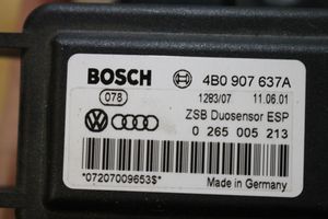 Audi A4 S4 B5 8D Sensore di imbardata accelerazione ESP 4B0907637A