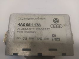 Audi A6 S6 C4 4A Steuergerät Alarmanlage 4A0951173